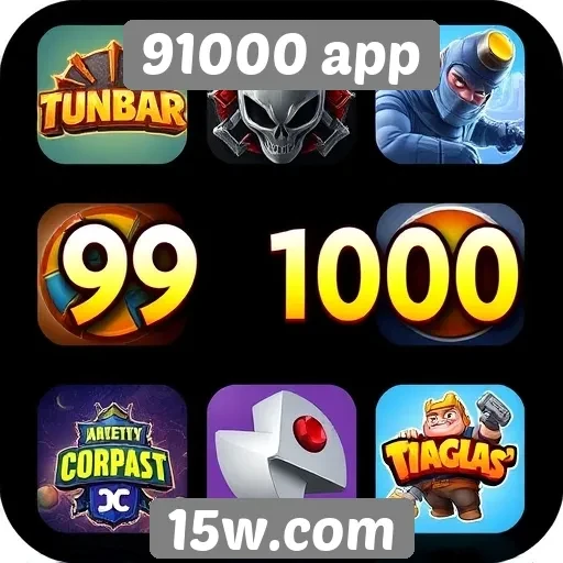 Exploração dos jogos mais populares no 91000 app