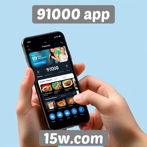 Experiência de usuário no 91000 app é otimizada